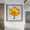 Horloges murales lumière luxe horloge érable Style salon toile de fond 2023 maison atmosphère à la mode décoratif suspendu Art créatif