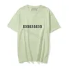 Sommer Ess Mode T-shirts Rundhals Casual T-shirts Männer Frauen Tops Freizeit Stil Kurzarm Brief Essen Gedruckt Shirts