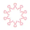 Charms 30pcs Pink pink Ribbon Breast Cancer with Charms for DIY Jewelry Making 231113