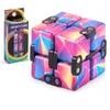 Partihandel Infinity Magic Cube Creative Galaxy Fitget Toys Antistress Office Flip Cubic Puzzle Mini Blocks Decompression Toy lämplig för alla grupper