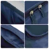 Sacos de armazenamento Saco de roupas Roupas Quilt Recipiente Mala Grande Capacidade Zipper Liga de Alumínio Organizador Dobrável