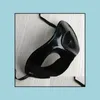 Party Masks Fashion Men Women Venetian Mask Mardi Gras Prom Masquerade Christmas Day Half Face 4Colors Drop Delivery Home Garden Fes Dhcxz