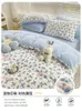 Bedding Sets Autumn And Winter Thickened Milk Fiber Bed Four-Piece Set Double-Sided Coral Fleece Duvet Cover Flannel Velvet Sheet