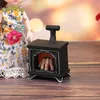 Doll House Accessories 1Pcs 1 12 Dollhouse Miniature Simulation Mini Illuminated Fireplace Model DIY Accessories diy miniature doll house 231114