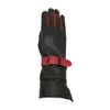 Cinq doigts gants en peau de mouton noir dames mi-longueur en cuir mode gants d'hiver conduite chaude confortable r 231114