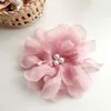 Hair Accessories Elegant Big Kids Girl Floral Pin In France Style Perfect For Toddler Girls