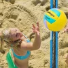 Piłki runLeaps siatkówka rozmiar 5 lekki siatkówki miękki dotyk skóra skórzana w pomieszczeniach na zewnątrz piasek plażowy mecze 230413