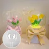 Present Wrap Diy Transparent Ball Flower Packaging Box Creative Design Wrapping Acrylic Bobo för bröllop