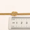 Designer Gold Chain Bracelet Luxury Brand Jewelry Love Bracelet 2023 Spring New Romantic Girl Gift Bracelet 18K Gold Plating Luxury Family Jewelry Wholesale