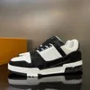 2024 Designer Sneaker Virgil Trainer Casual Shoes Calfskin Leather Abloh White Green Red Blue Letter Overlays Platform Low Sneakers Size 38-46 mv0002