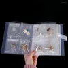 Jewelry Pouches Anti Oxidation Organizer Bags Transparent Small Packaging Storage Books For Necklace Bracelet Earrings Rings