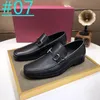 22 Style Genuine Leather Men Casual Shoes Luxury Brand 2022 Designer Mens Loafers Moccasins Breathable Slip on Black Driving Shoes Plus Size 38-45