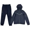 2023 neue Marke Männer Sweatsuit Tech Fleece Hoodie Baumwolle Stretch Training Tragen Gute Qualität Mantel Jogginghose Sport Set Kleidung