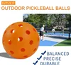 مضارب التنس 12 PCS Pickleball 74mm متينة 26g في الهواء الطلق Bickleballs 40 فتحة للمنافسة Pickleball 100 حزم السائبة من 230413