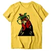 Женские футболки Женщина футболка графики плюс размеры женщин с помощью шортов с рукавом мультфильм куриный принт хараджуку