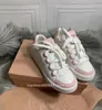 Marchi di lusso Shell Head Dissolve Scarpe tory Scarpe di tela Sneakers con plateau Little White Shoes 2024 Scarpe da donna Sneakers con plateau mius rosa