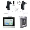 FreeShipping Original international version Multi-Language DS-KH6320-WTE1 Indoor Monitor 8023af POE app Hik-connect WiFi Video interco Fcwo