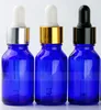 624Pcs/Lot Empty Blue Glass Dropper Bottles 15ml Pipette Container for Essence Cosmetics E-Liquids E Juice