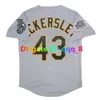 Sl Rickey Henderson Baseball Jersey A's 1989 World Series 25 McGwire Jose Canseco Dennis Eckersley Dave Stewart Carney Lansford Size S-4XL
