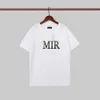 2023 Neue Herren Damen Designer T-Shirts Gedruckt AMIIS Mode Mann T-Shirt Top Qualität Baumwolle Casual T-Shirts Kurzarm Luxus Hip Streetwear T-Shirts