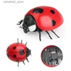 Electric/RC Animals Infraröd RC Insekt Remote Control Simulation Mantis Vuxna prank skämt Toy Birthday Novelty Gift Kids Toys Q231114