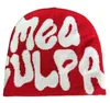 Mea Culpa Hat Designer Femmes Beanie Culpas Bonnet hiver