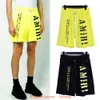 Designer Mode Kleidung Herren T-Shirts T-Shirt Amires Trendy Print American Capris Brief Lässige Lose Sommer Strand Shorts Ins