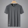 Camisetas masculinas camiseta seca rápida de mangas curtas masculinas de verão branco mais grande tamanho 6xl 7xl 8xl 9xl Top Tees Gym Camise