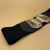 Belts Women Elastic Wide Belt Fashion Ladies Dress Stretch Thick Waist Belts S-XXXXL 231115