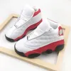 13S Buty dla dzieci Toddler Sneakers 13 Baby Hoded Chicago Flint Black Red Children Chłopcy Trenerzy koszykówki Gryls Designer Bue