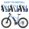 48V 19.2Ah ebike 배터리 Hailong 4 핀 5 핀 Hailong Max 배터리 52V 전기 자전거 배터리 팩 18650 용 250W-1500W BBS01B