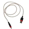 Cabo USB Tipo C 3,2 pés LED RGB Gradual gradual USB A TIPO CABE