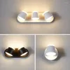 Muurlamp vintage bedlezende lees industriële verlichting led aluminium badkamer verlichtingsarmaturen verstelbare el lichten