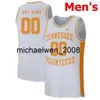 Mich28 NCAA College Tennessee Volunteers Basketball Jersey 24 Lucas Campbell 3 Drew Pember 32 D.J. Burns 33 Zach Kent 34 Brock Jancek Custom