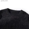 Pulls pour hommes Haut de gamme luxe vison cachemire pull hommes 2023 nouveau hiver coréen épais chaud hommes pulls mode thermique pulls de noël Q231115