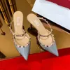 Luxury Designer Heels Women's Dress Shoes Heels Low Heels New 23ss Summer Sandals Fashion brand Sexy Formal Elegant womens heels