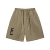 T-shirt för män Kvinnor Shorts Crew Neck Kort ärm 2023 Ny Tshirt Cotton Mens Gym Sport Short Pants Size S-XL Hip Hop Streetwear Tops Kläder 15 Styles Letter Tryckt