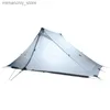 Tents and Shelters 3F UL GEAR Lanshan 2 Pro Tents For Camping 20D Doub Silicon Ultralight Outdoor Hiking Camping Portab Tent Q231115