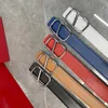 Cintura di design cintura cinture di lusso cintura da uomo designer Cintura di design in tinta unita con lettera materiale in pelle Regalo di Natale misura 105-125 cm 5 colori molto bello