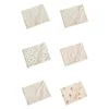 Couvertures Couverture de bébé en coton pour filles garçons doux respirant nourrisson et né conception multi-motifs réception