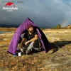 Tende e rifugi Naturehike Cloud Up 1 2 Tenda Tenda da campeggio ultraleggera Tenda impermeabile a doppio strato Tenda da trekking per esterni con tappetino gratuito Q231117