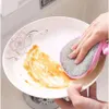 New 10/5/3PCS Double Side Dishwashing Sponge Dish Washing Brush Pan Pot Dish Wash Sponges Household Cleaning Reusable Kitchen Tools