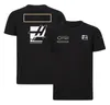 T-shirt squadra F1 Formula 1 2022-2023 Polo da corsa T-shirt Motorsport Estate Casual traspirante Tifosi T-shirt Maglia da esterno