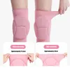 Genouillères 1 pièce de sport coude Compression élastique épaissi éponge Support pour la danse entraînement course Yoga Fitness