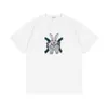 2023 New Designer Womens maglietta camicia di fascia alta High Edition Spring Rabbit Year Esclusiva Casuale Terno Tondo T-Shirt Coppia unisex Coppia