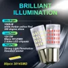 New 1X 3014 80smd 1156 Ba15s P21w 1157 Bay15d P21/5w Led for Car Auto Brake Lamp 12v Turn Signal Light Red Amber Reversing Lights