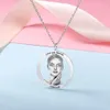 Anhänger-Halsketten U7 Personalisierte Po-Text-Halskette 925er Sterlingsilber Benutzerdefinierte Halsketten Anhänger Frauen Schmuck Geschenke zum Muttertag SC212 231115