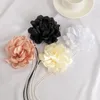 Naszyjniki wiszące romantyczny duży kwiat róży łańcuch łańcuchowy dla kobiet