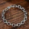 Chain 2023 Factory Price 100% Real Solid S925 Silver New Six-Character Mantra Bracelet Men Women Retro Trend Jewelry GiftL231115