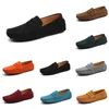 Sapatos casuais masculinos gorro de carga geral sapato deslizamento em preto cinza castanha teal doces estilo de vida dos homens tênis jogging andando quarenta e um